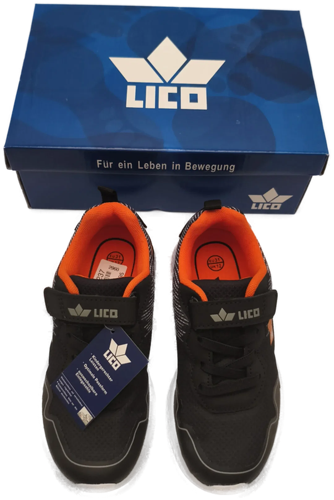 Lico, Sneaker Kinder, Gr. 31, neu – Bild 2