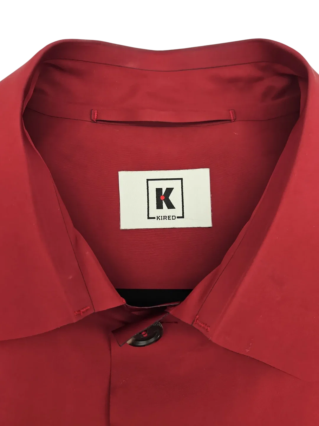 Kired Herren Mantel, rot - L – Bild 5