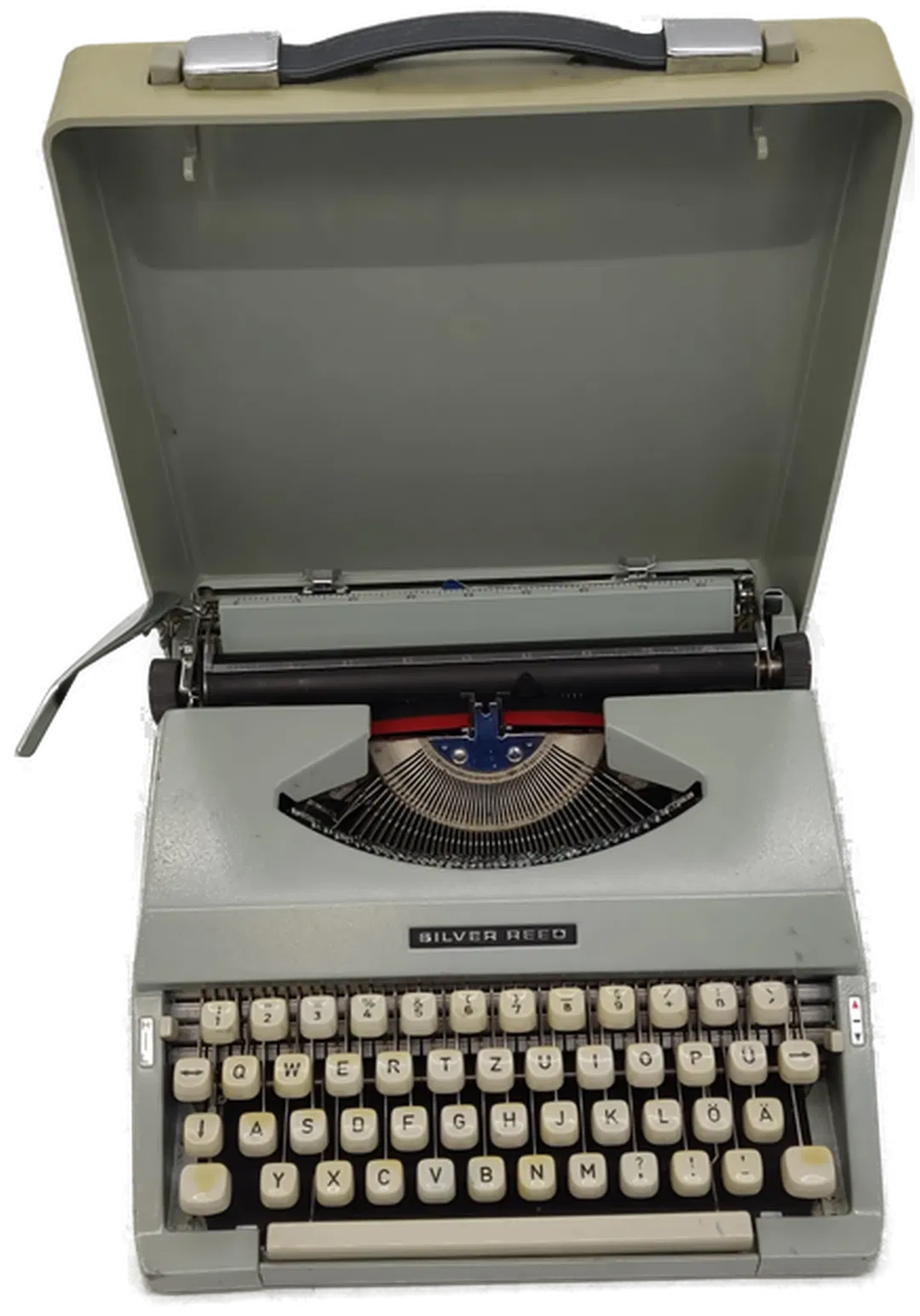 Tragbare manuelle Schreibmaschine Silver Reed 7200, Vintage, 1970er Jahre  - Bild 1