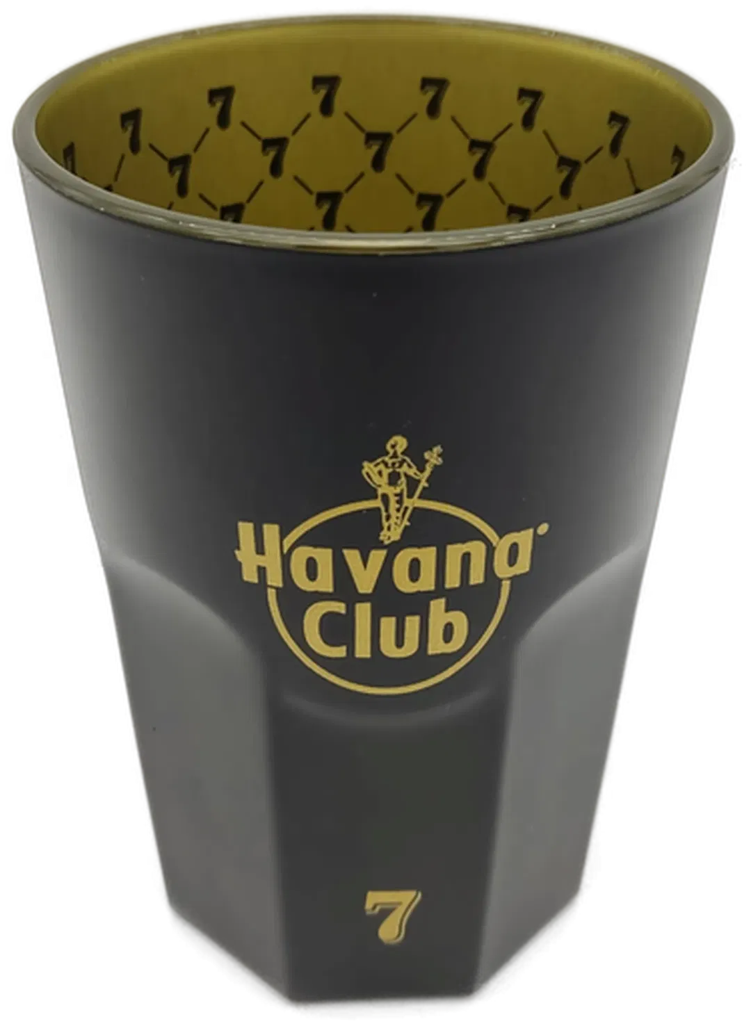 Havana Club 7 Longtrinkglas Matt schwarz gold - Bild 4