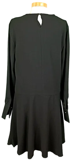 United Colors of Benetton Damenmaxikleid schwarz Gr. M - Bild 2