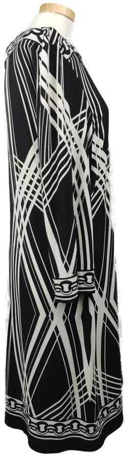 Jake*s Damenkleid midi  schwarz-weiss - XXL/44 - Bild 3