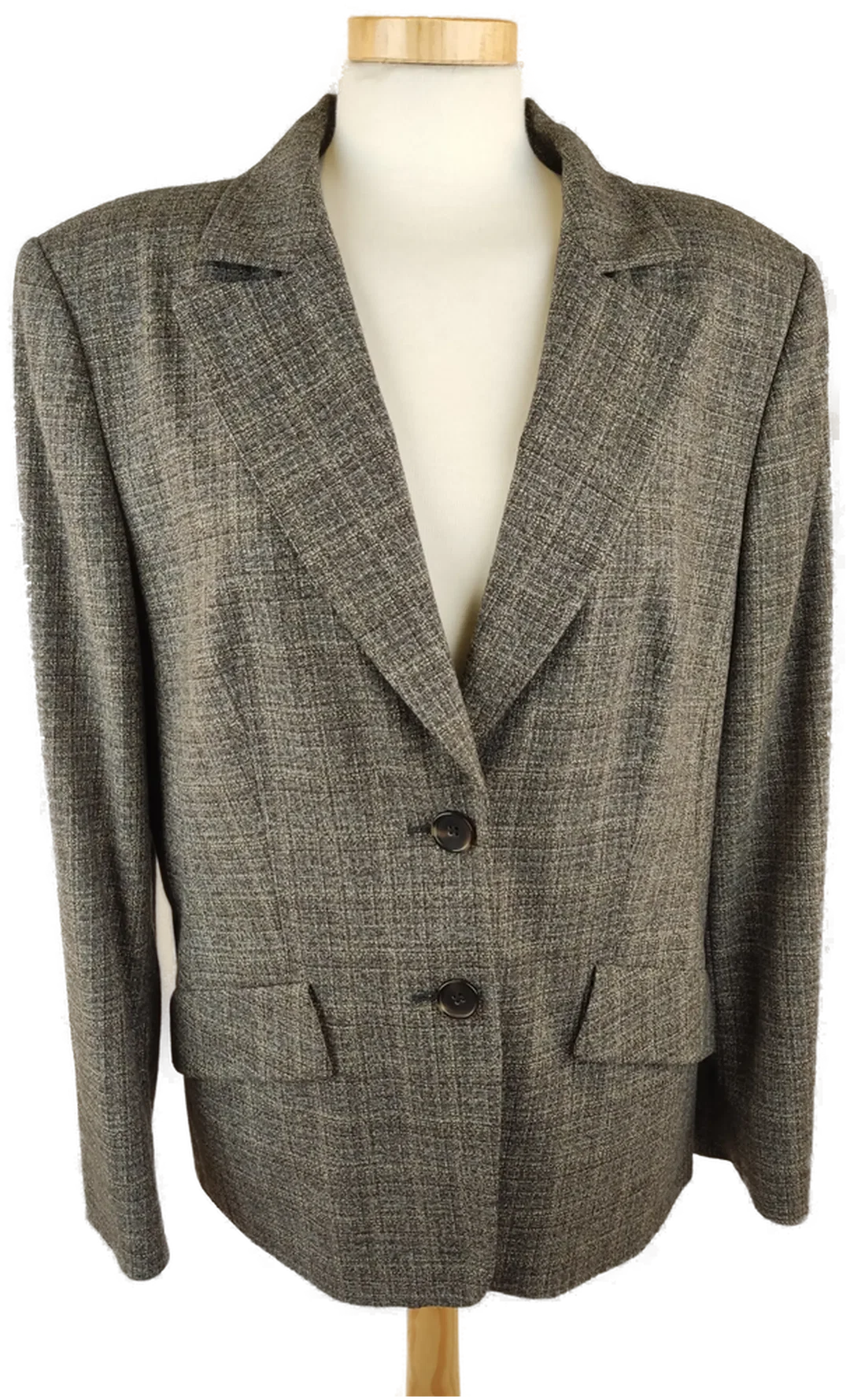 Madeleine Damen Hosenanzug grau gemustert - XL/42 – Bild 2