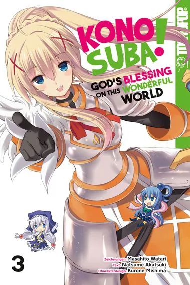 Konosuba! God's Blessing On This Wonderful World! 03 - Masahito Watari,Natsume Akatsuki,Kurone Mishima – Bild 1