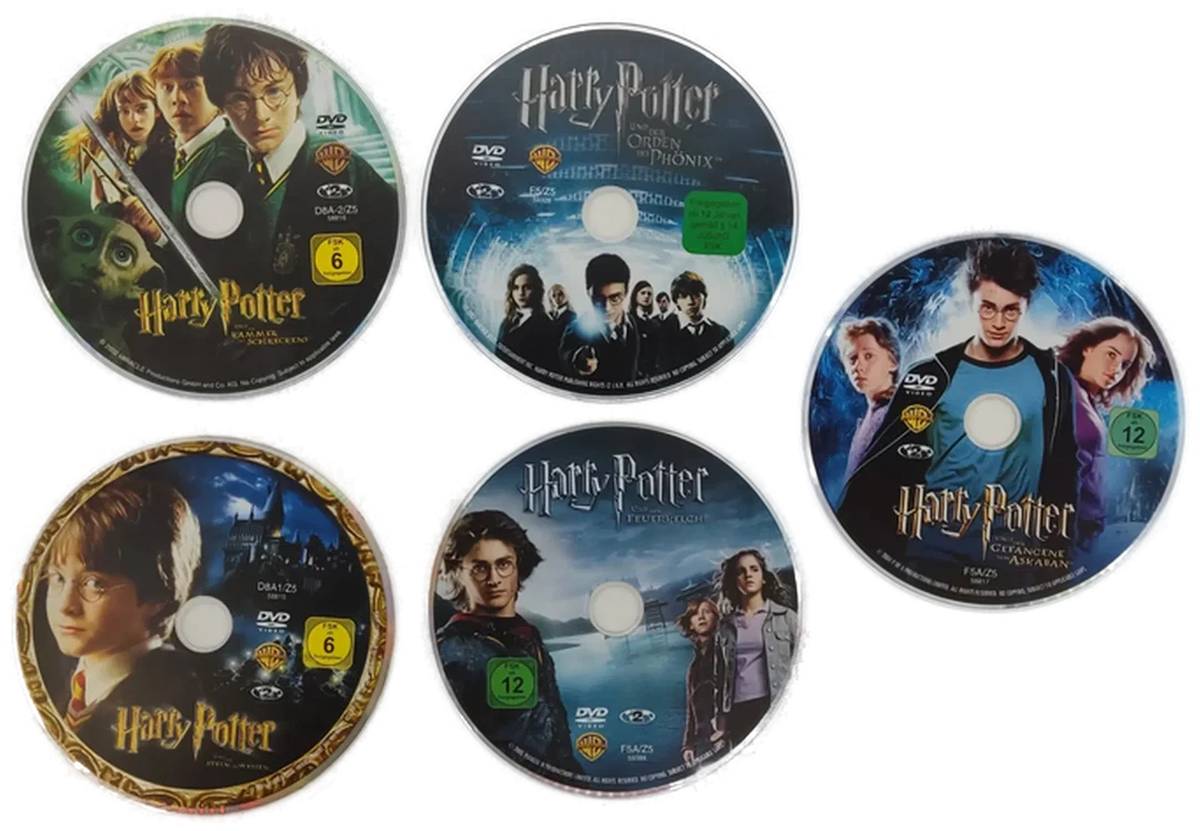 DVD Set Harry Potter Jahr 1-5, 5 DVDs – Bild 7