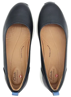 Clarks unstructured Damen Schuhe, schwarz - Gr. EU 36 - Bild 5