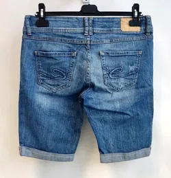 edc by Esprit Damenjeans kurz blau - Gr. W29, EUR 36/38 - Bild 2