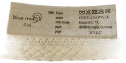 Papierhut / Sommerhut Blue Motion  Gr./57, Handarbeit – Vorschau 5