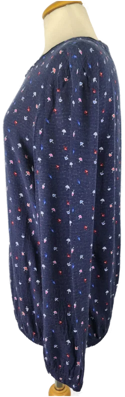 s.Oliver T-Shirt Damen Viskose Bedruckt | Sommerleicht – Vorschau 3