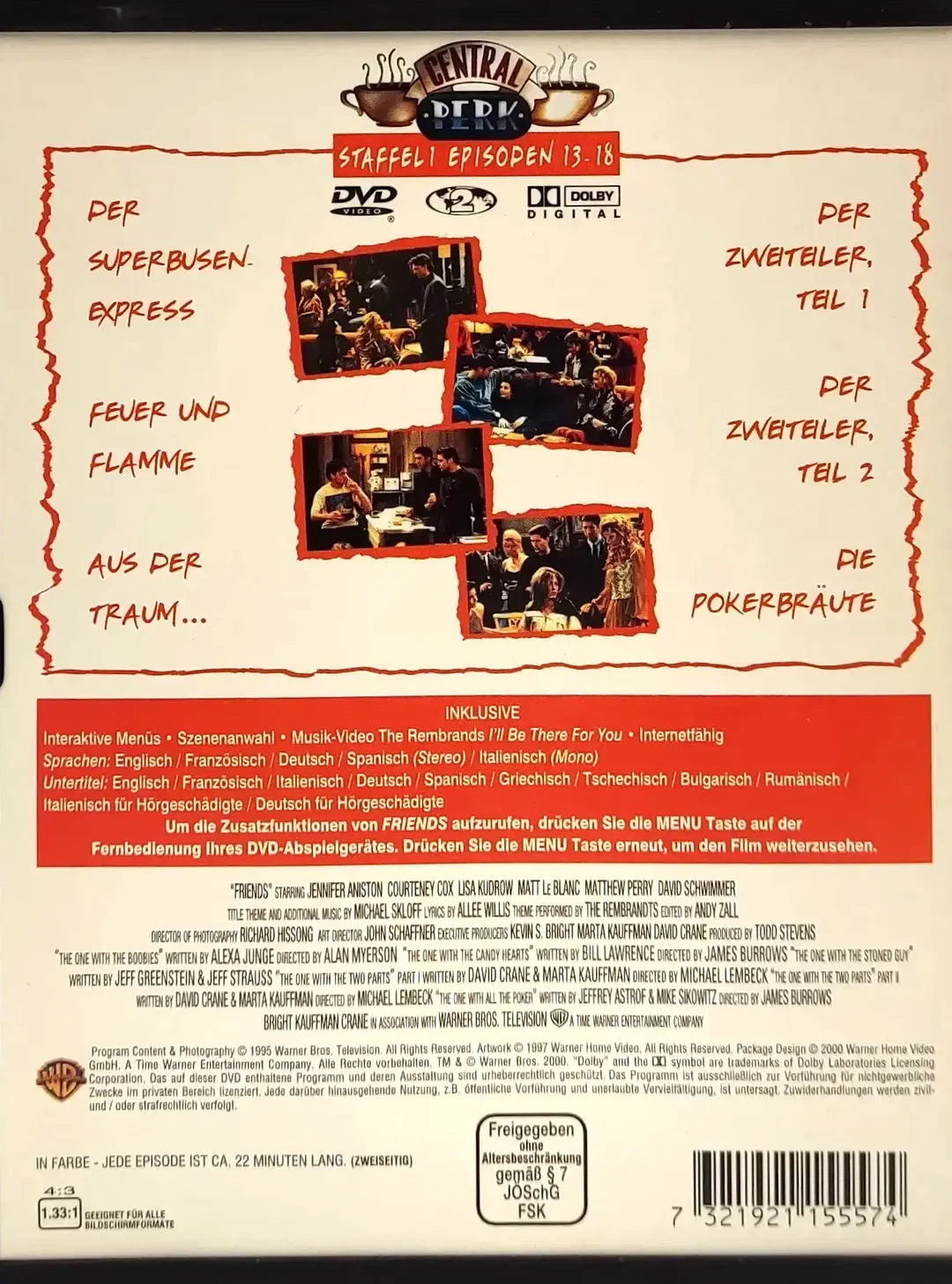 DVD "Friends Staffel 1"  – Bild 6