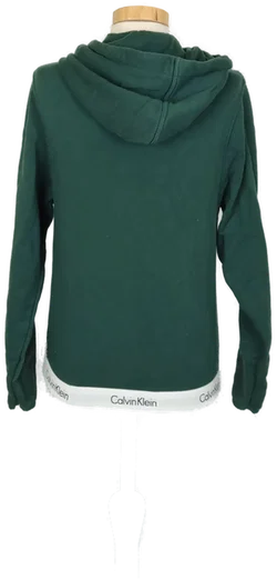 Calvin Klein Damen Kapuzenpullover grün Gr. S - Bild 3