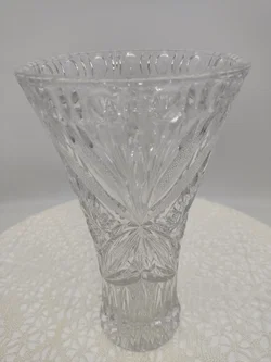 Bohemia Crystal Bleikristallvase, mit Schliffmuster  | Zeitloser Glanz – Vorschau 4