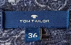 Tom Tailor Midikleid gemustert Gr. 36 - Bild 3