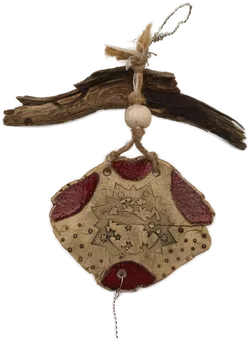 Deko Weihnachten, Keramik rot - Bild 2