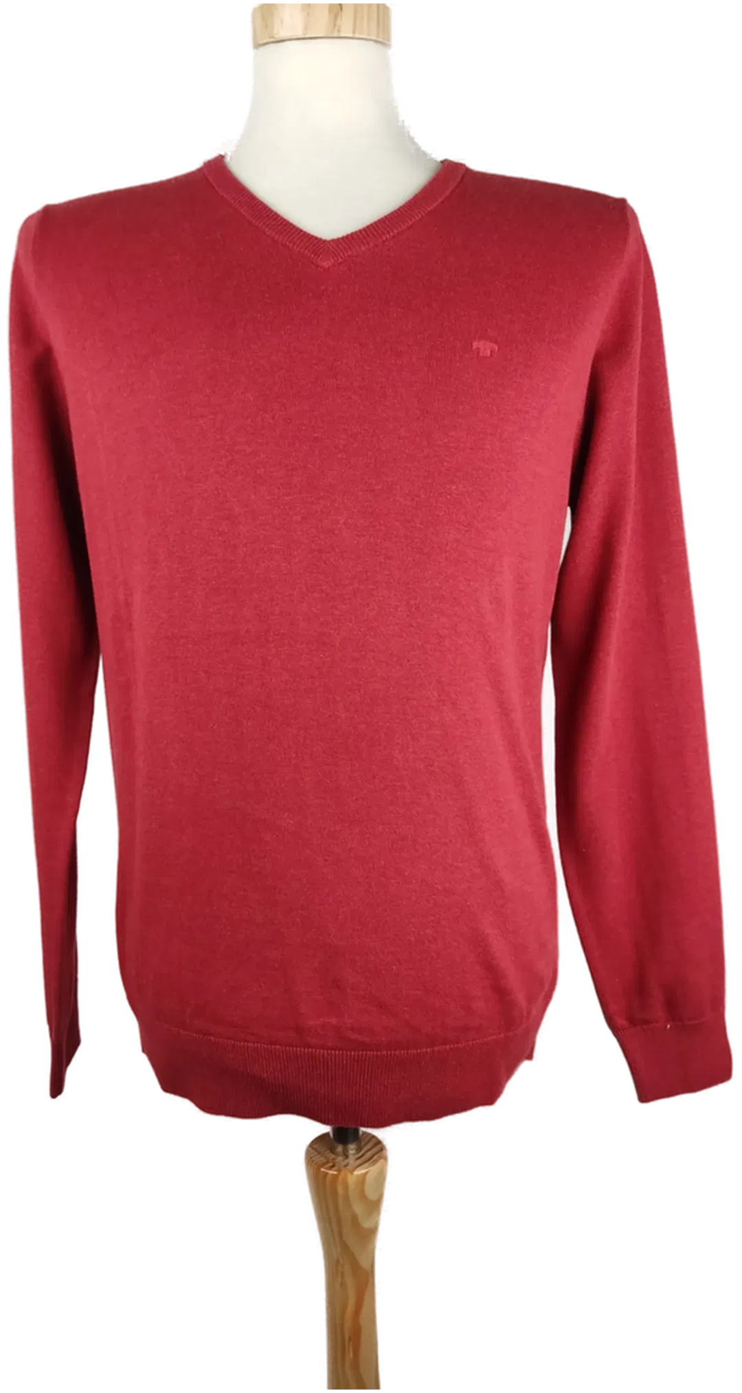 Tom Tailor Herrenpullover rot- L/ 50 - Bild 4