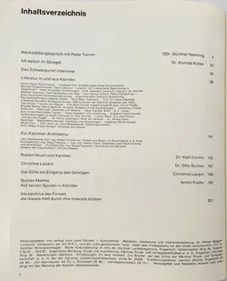 Die Brücke 2-3 - Kärntner Kulturzeitschrift Herbst 1975/ Frühjahr 1976 - Bild 3