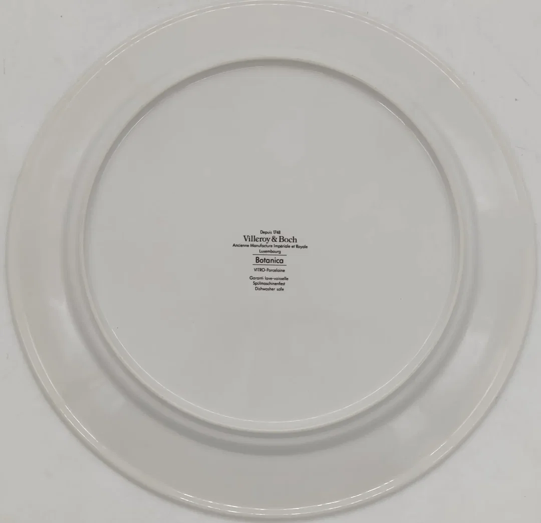 Villeroy & Boch Sammelteller Depuis 1748 Botanica "Nicotiana Tabacum" – Bild 3