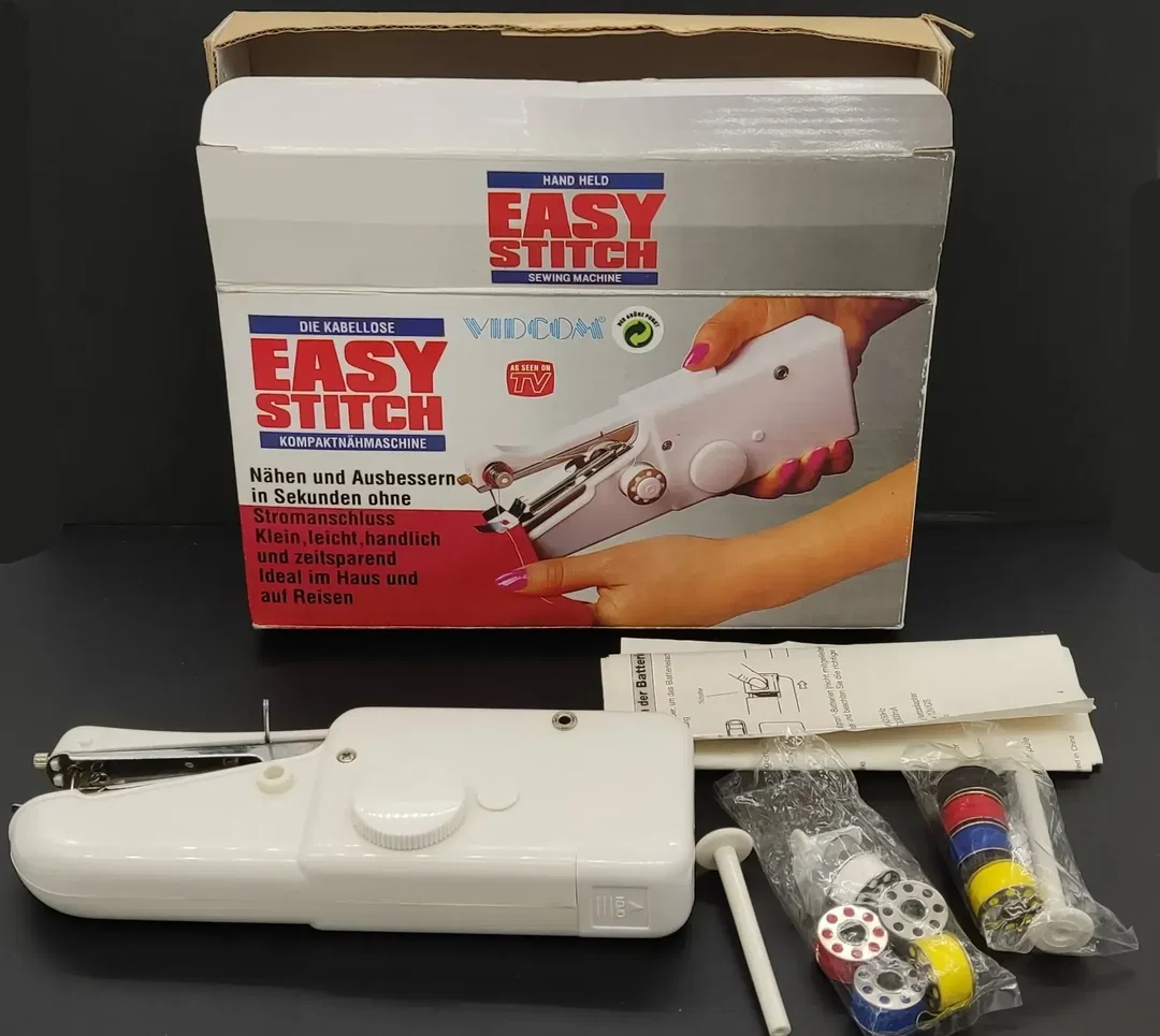 Vidcom "EASY Stitch" Die Kabellose Kompaktnähmaschine, Handnähmaschine, Reisenähmaschine – Bild 5