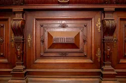 Vintage Historischer Vollholzschrank – Neorenaissance um 1882 - Bild 7