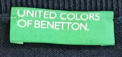 United Colors of Benetton Damenmidikleid dunkelblau Gr. XS/ECH - Bild 3