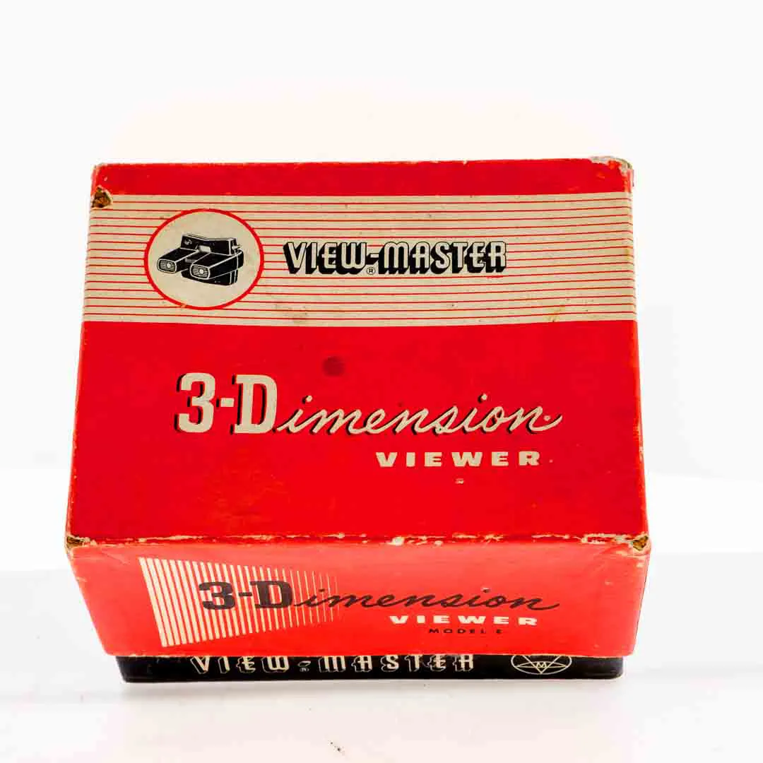 Vintage View-Master 3D Stereo-Betrachter mit Originalverpackung – Bild 3