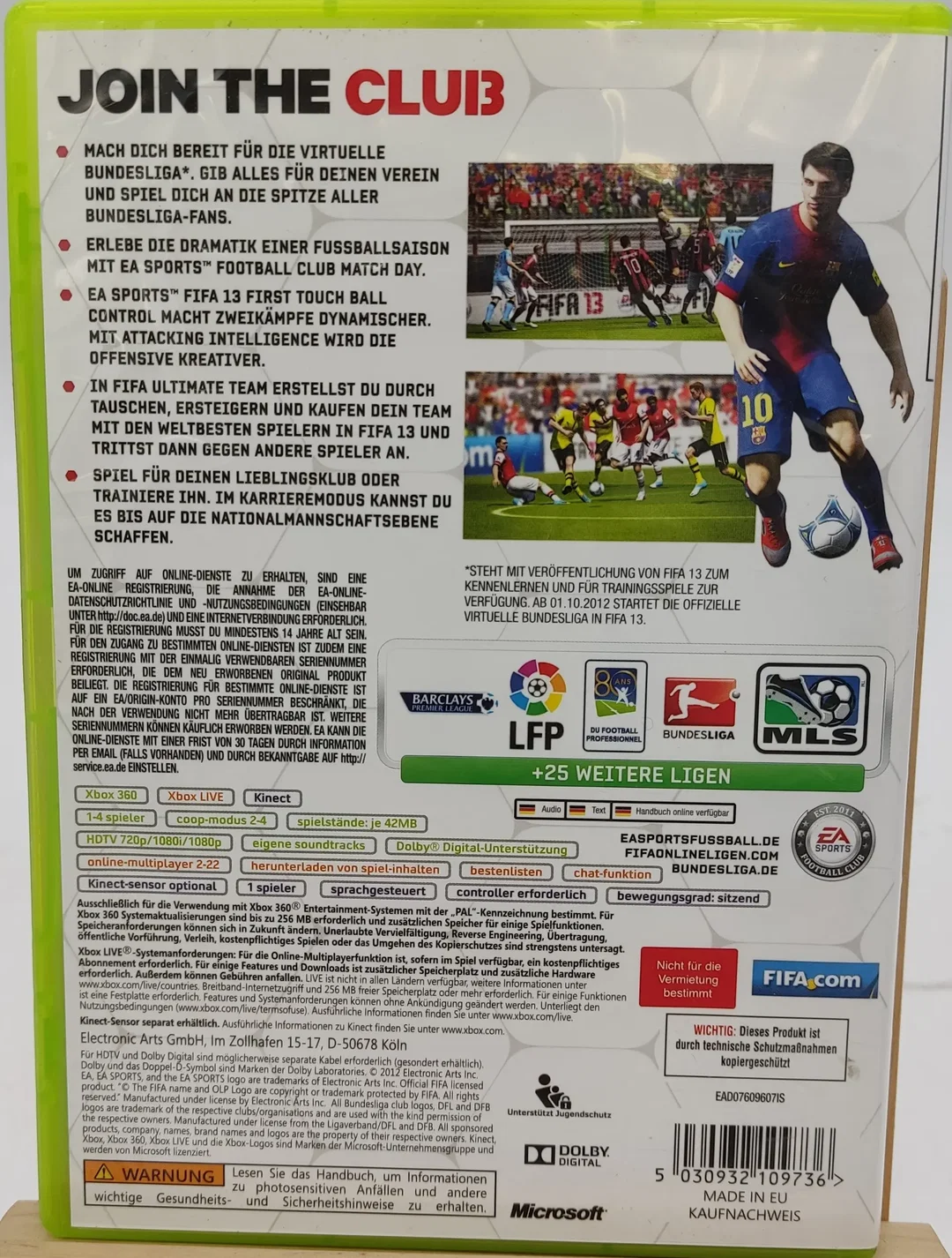 XBOX 360 Game "EA Sports Fifa 13" – Bild 2