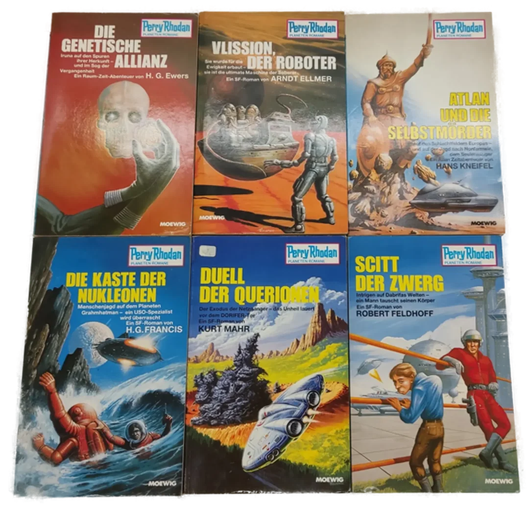 Bücher Moewig Perry Rhodan Planeten Romane Konvolut 6 Bände 311, 312, 313, 314, 315, 316 – Bild 2