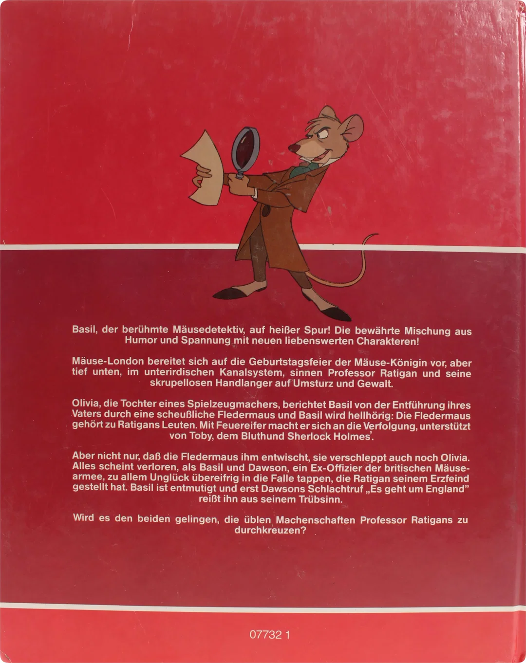 Buch Walt Disney „Basil, der große Mäusedetektiv“ – Bilderbuch, Hardcover – Bild 2