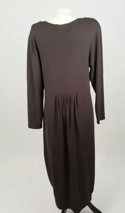 HOPSACK Maxikleid - ca. Gr. 46/48 / 90% Viskose, 10% Elasthan - Bild 3