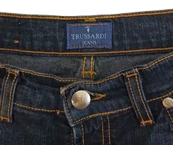 Trussardi Jeans Damen Jeans dunkelblau Gr. UK 28 - Bild 3