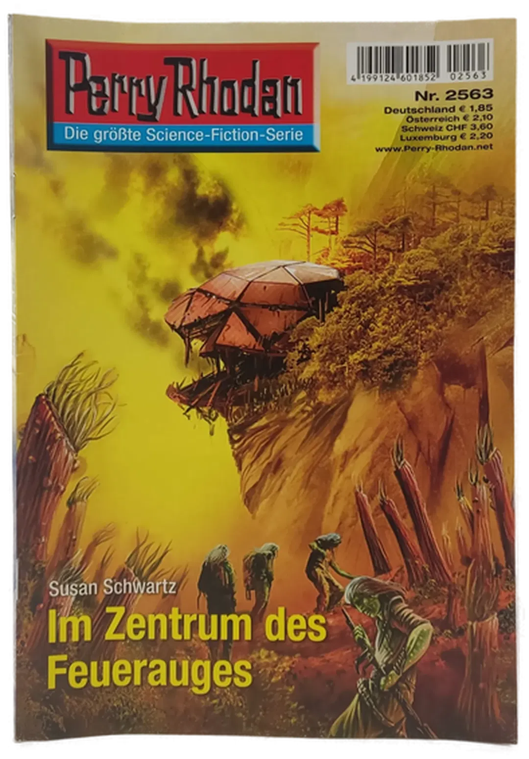  Romanheft Perry Rhodan Im Zentrum des Feuerauges Erstauflage Nr. 2563 - Bild 2