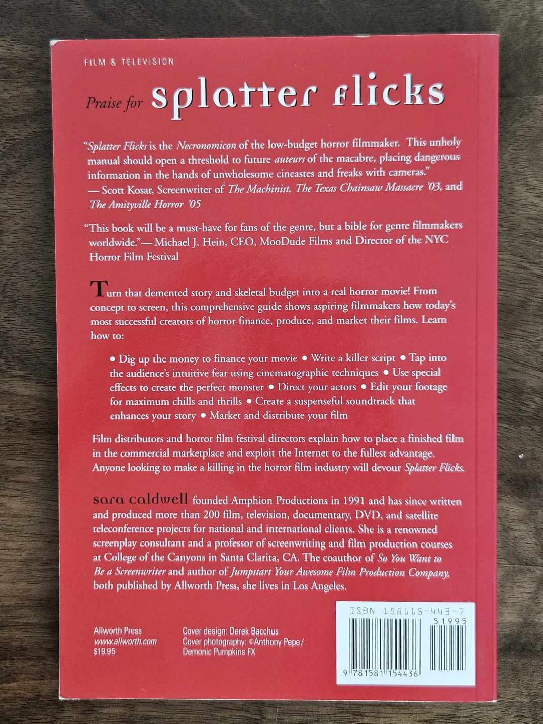 Splatter Flicks: How to Make Low-Budget Horror Films - Sara Caldwell – Bild 2