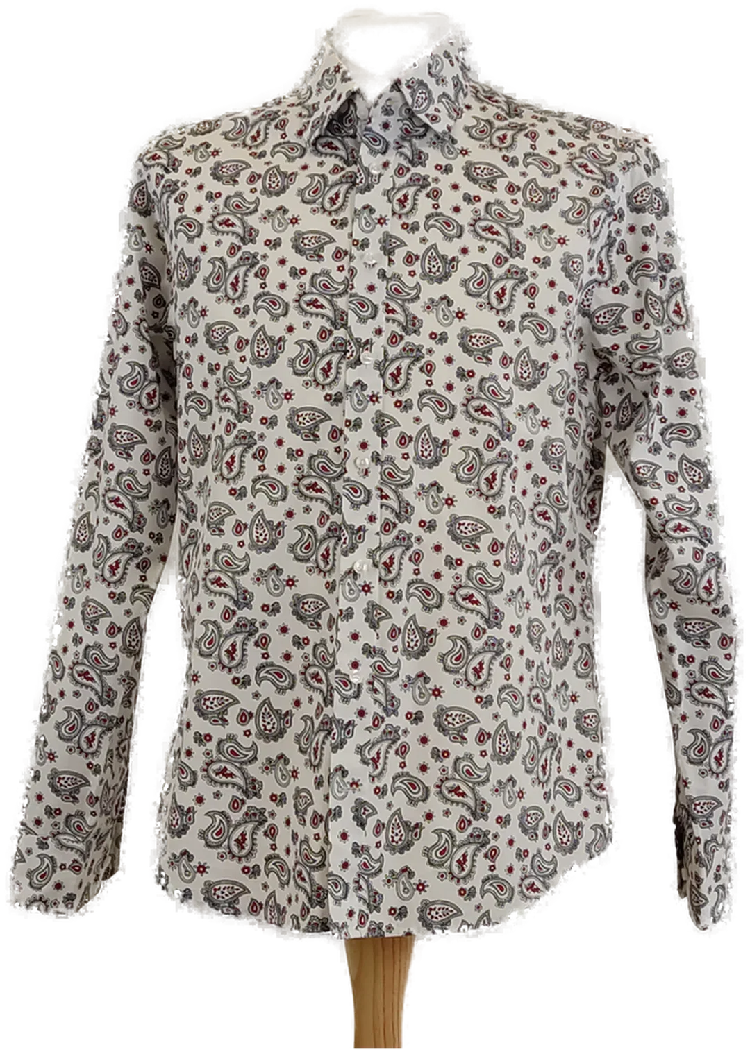 SEIDENSTICKER Herren Hemd Langarm, Paisely Muster, Gr. 40 - Bild 1