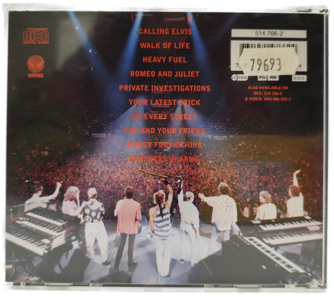 Dire Straits, On The Night - CD / Vertigo – Bild 2