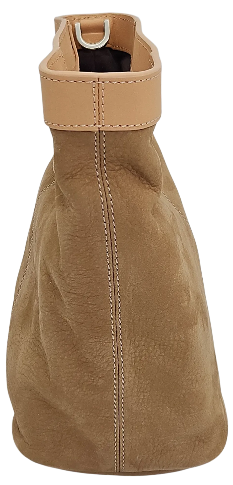 Max V. Koenig Damen Lederhandtasche, beige/hellbraun - Höhe ca. 22 cm – Bild 2