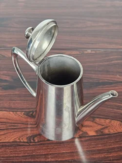 Edelstahl-Kaffeeset im Bauhausstil – Vorschau 4