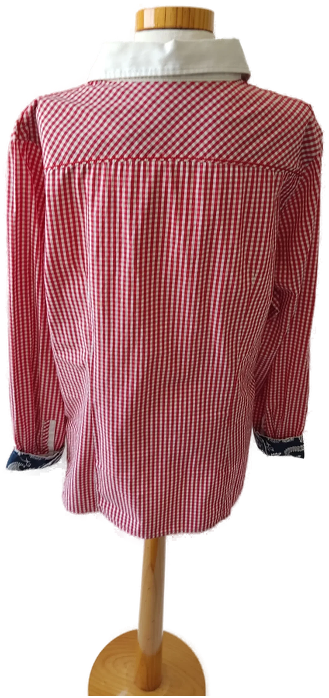 Tommy Hilfiger Damen Hemd, rot - Gr. 40 – Bild 6