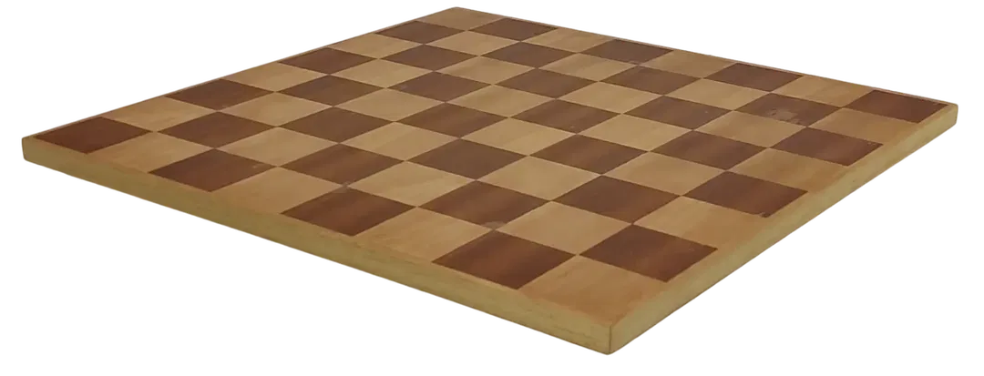 Schachbrett aus Holz - Bild 1