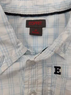 Esprit Kinder Hemd kariert Gr. 68 - Bild 3