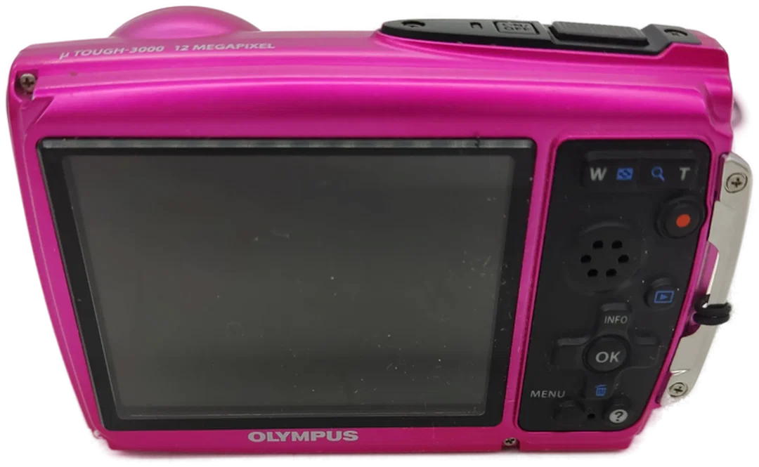 Olympus Mju TOUGH 3000 Digital Camera/Kamera pink – Bild 3