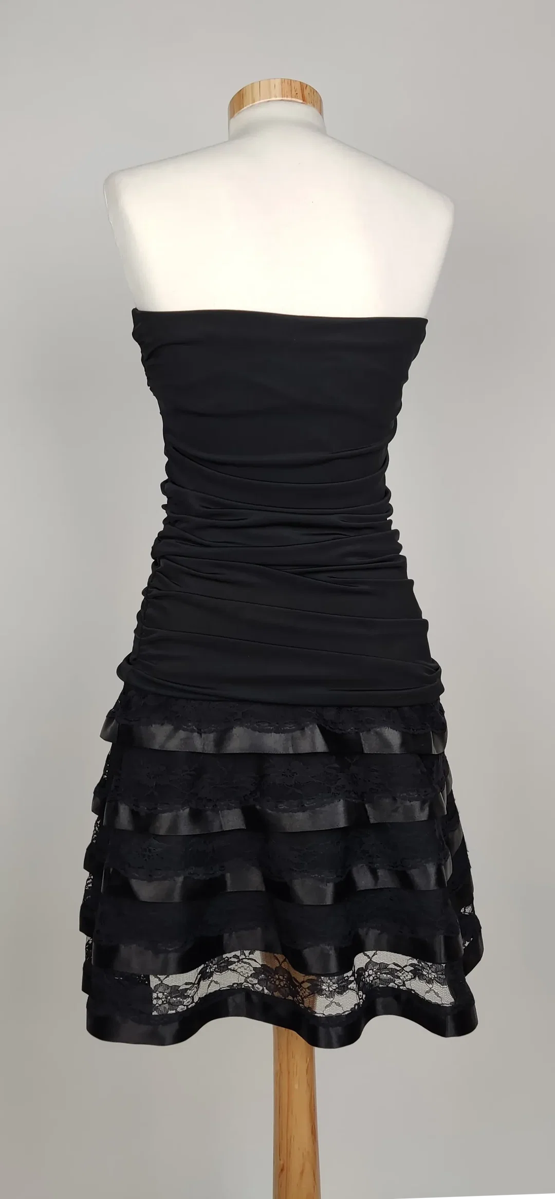 Jennifer Taylor Damen Minikleid schwarz - S/36 – Bild 2