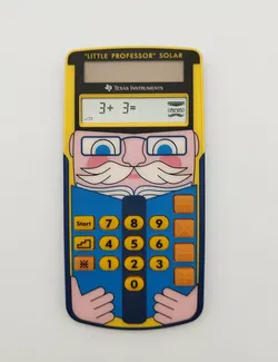 Taschenrechner Texas Little Professor Solar | Klassiker Fürs Lernen - Bild 1