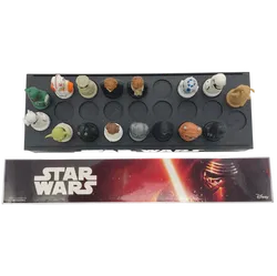 16 Star Wars Stempel-Imperium Figuren mit Sammelbox, - Bild 3