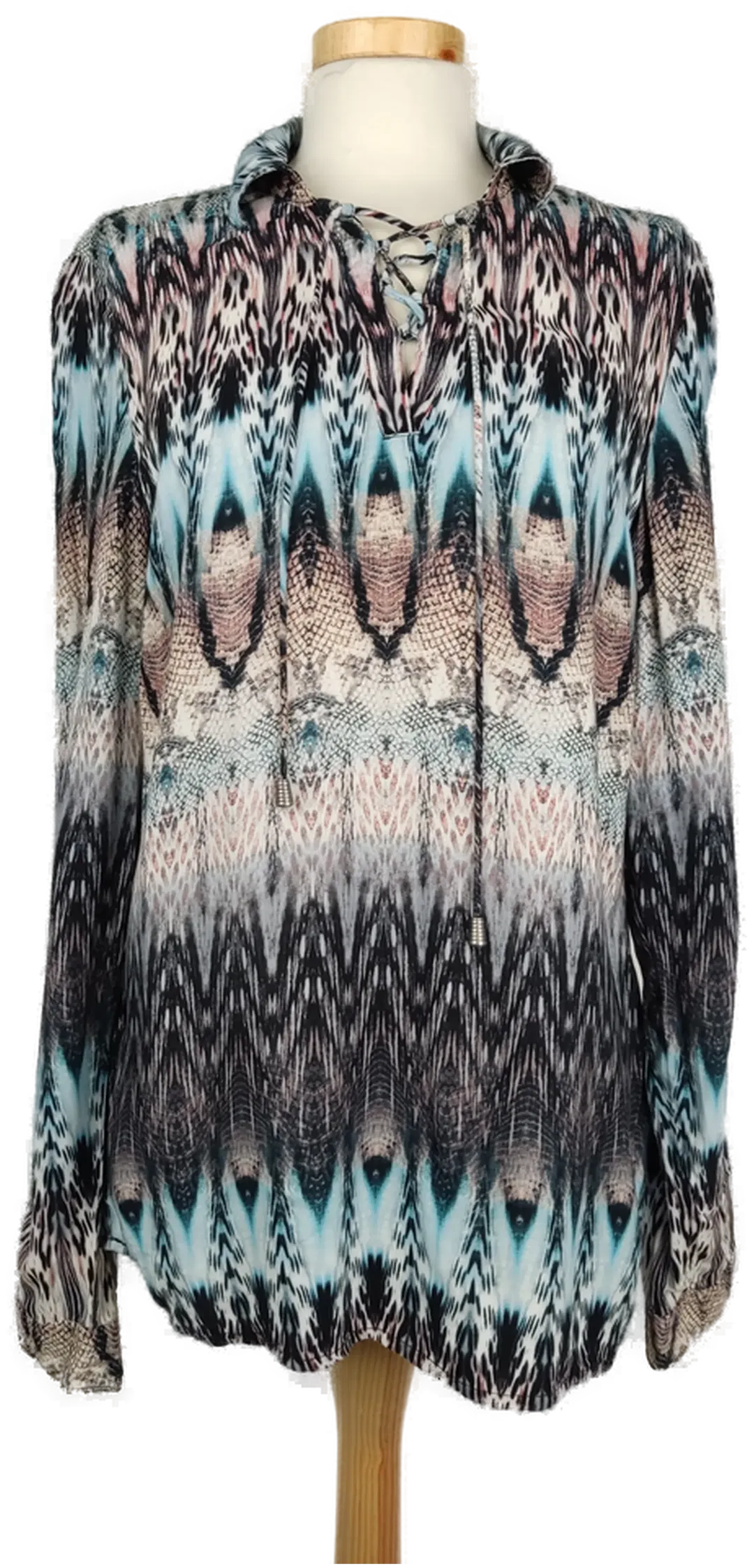 Bonita Damenbluse bunt gemustert - M/38 - Bild 4