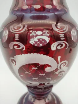 Glasvasen Set in rot 3-teilig - Bild 6