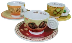 Thun Porzellan Espresso Tassen - Bild 1