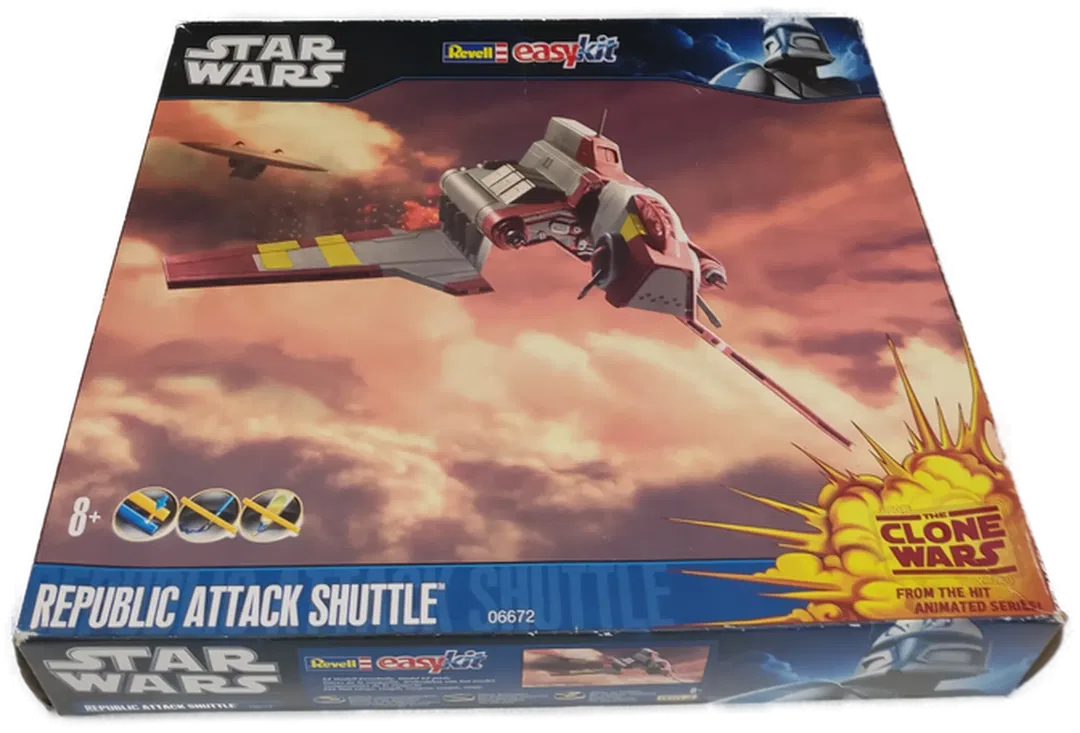 Revell Easy Kit Star Wars Republic Attack Schuttle Modell - Bild 1