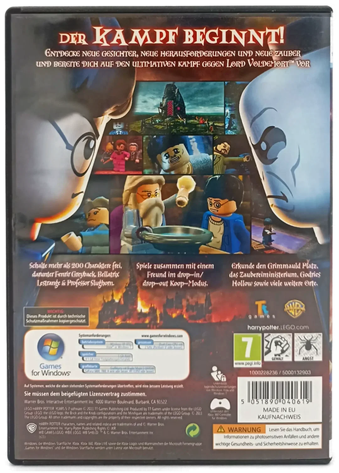 PC DVD-ROM "Lego - Harry Potter" Games for Windows – Bild 2