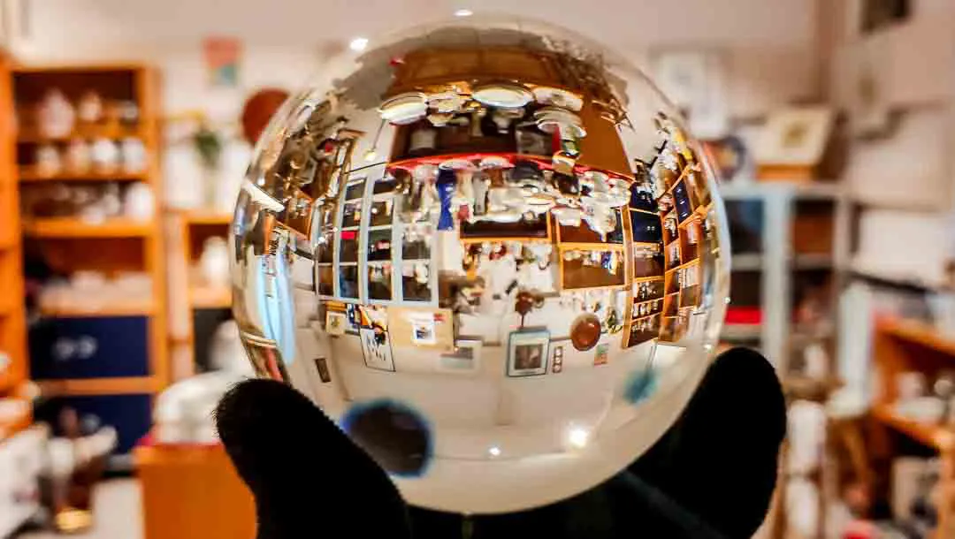 Rollei Lensball 90 mm Glaskugel für kreative Fotografie mit Originalverpackung – Bild 4