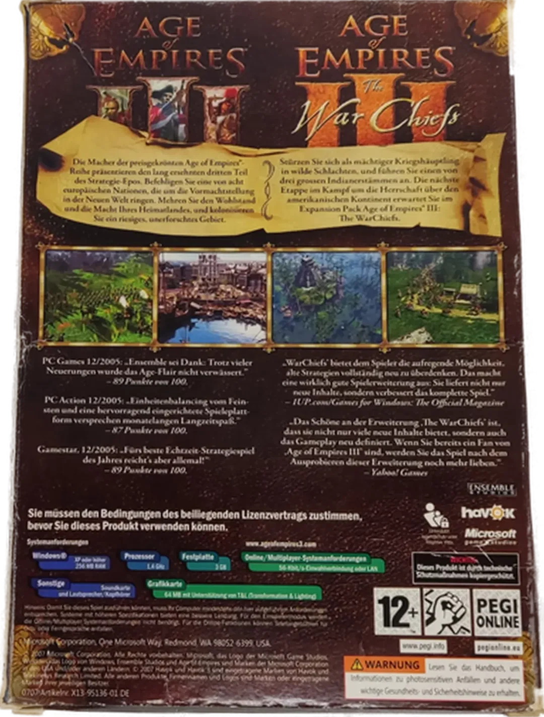 PC Game 4 CD-ROM "Age of Empires III" Gold Edition – Bild 3